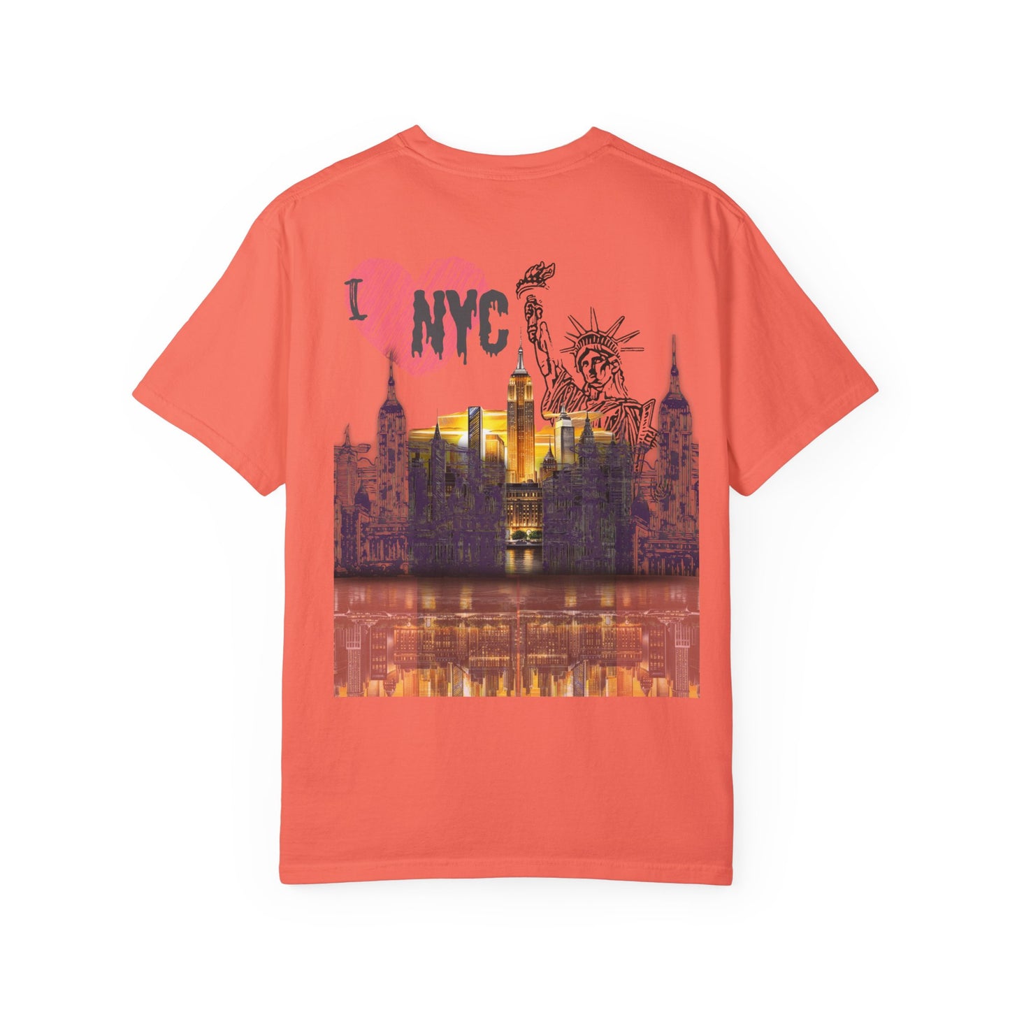 NYC Love Graphic Unisex T-Shirt - Retro Statue of Liberty Design