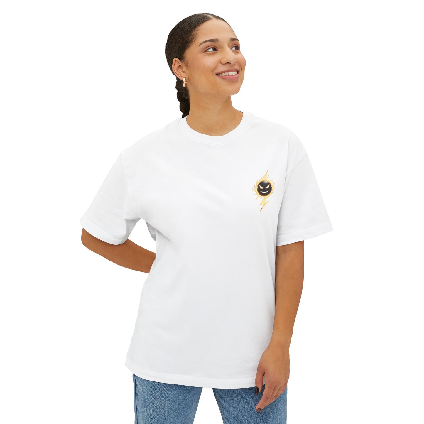 Unisex Oversized Vengeance Tee - Bold Graphic T-Shirt for Everyday Style