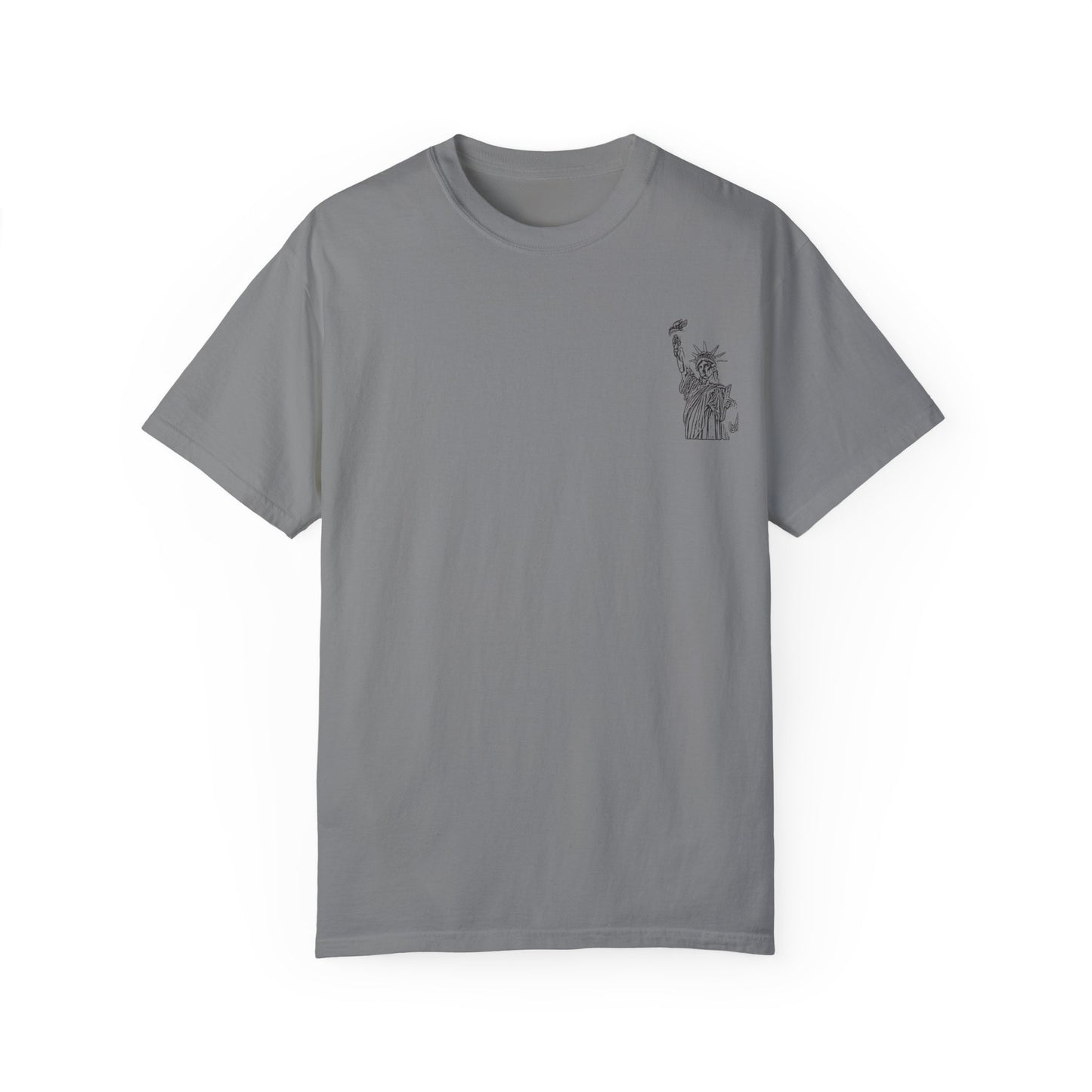 NYC Love Graphic Unisex T-Shirt - Retro Statue of Liberty Design