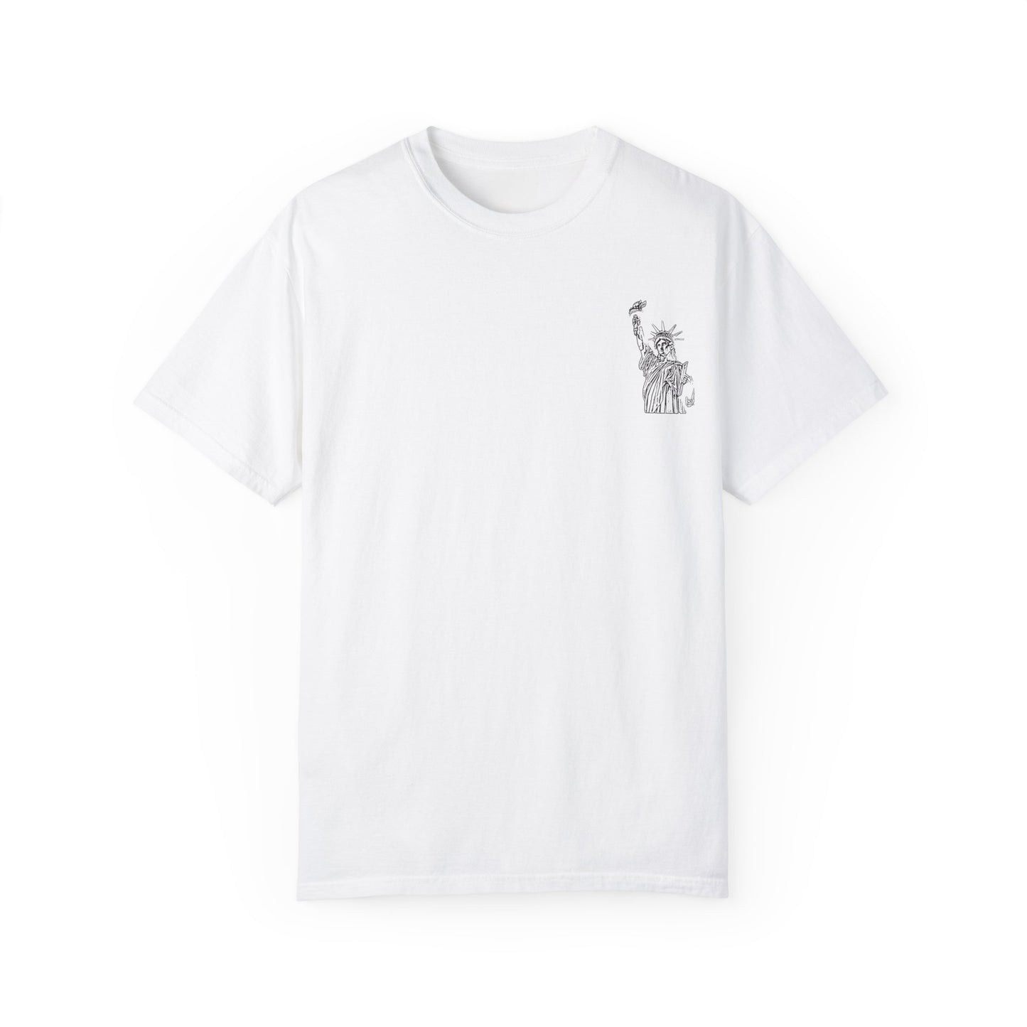 NYC Love Graphic Unisex T-Shirt - Retro Statue of Liberty Design