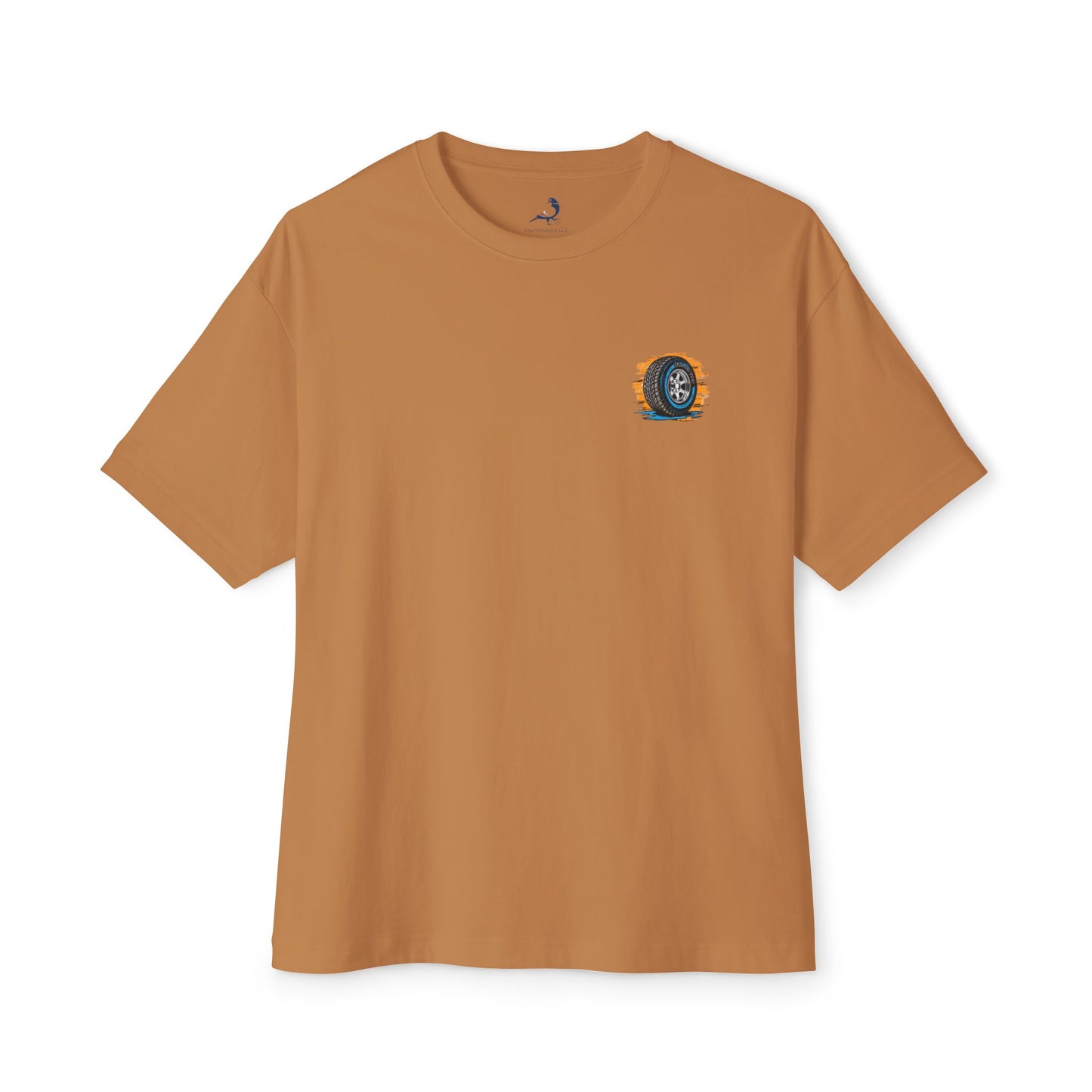 Breakin' The Frame Unisex Oversized Boxy Tee | Vintage Car Graphic T-Shirt