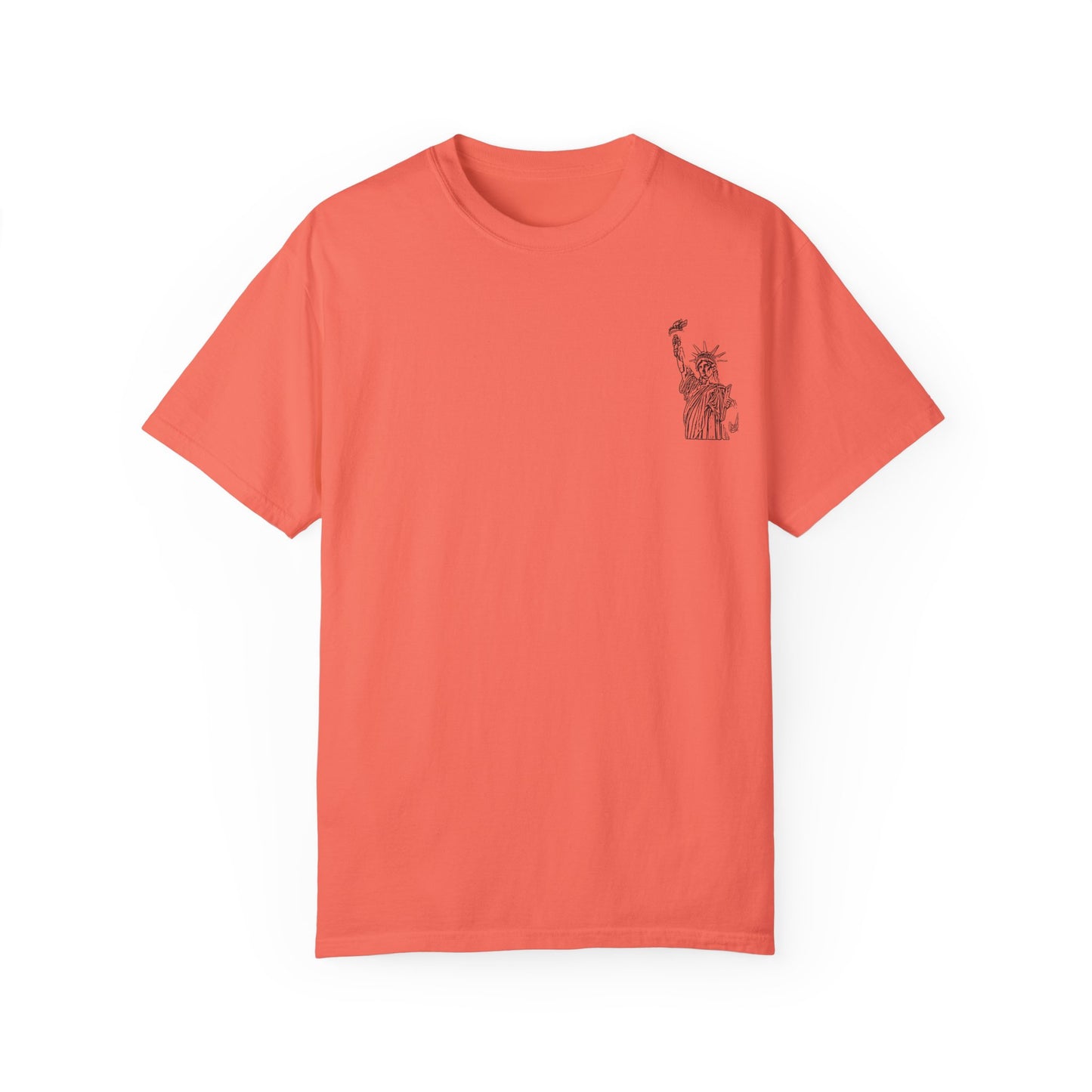 NYC Love Graphic Unisex T-Shirt - Retro Statue of Liberty Design