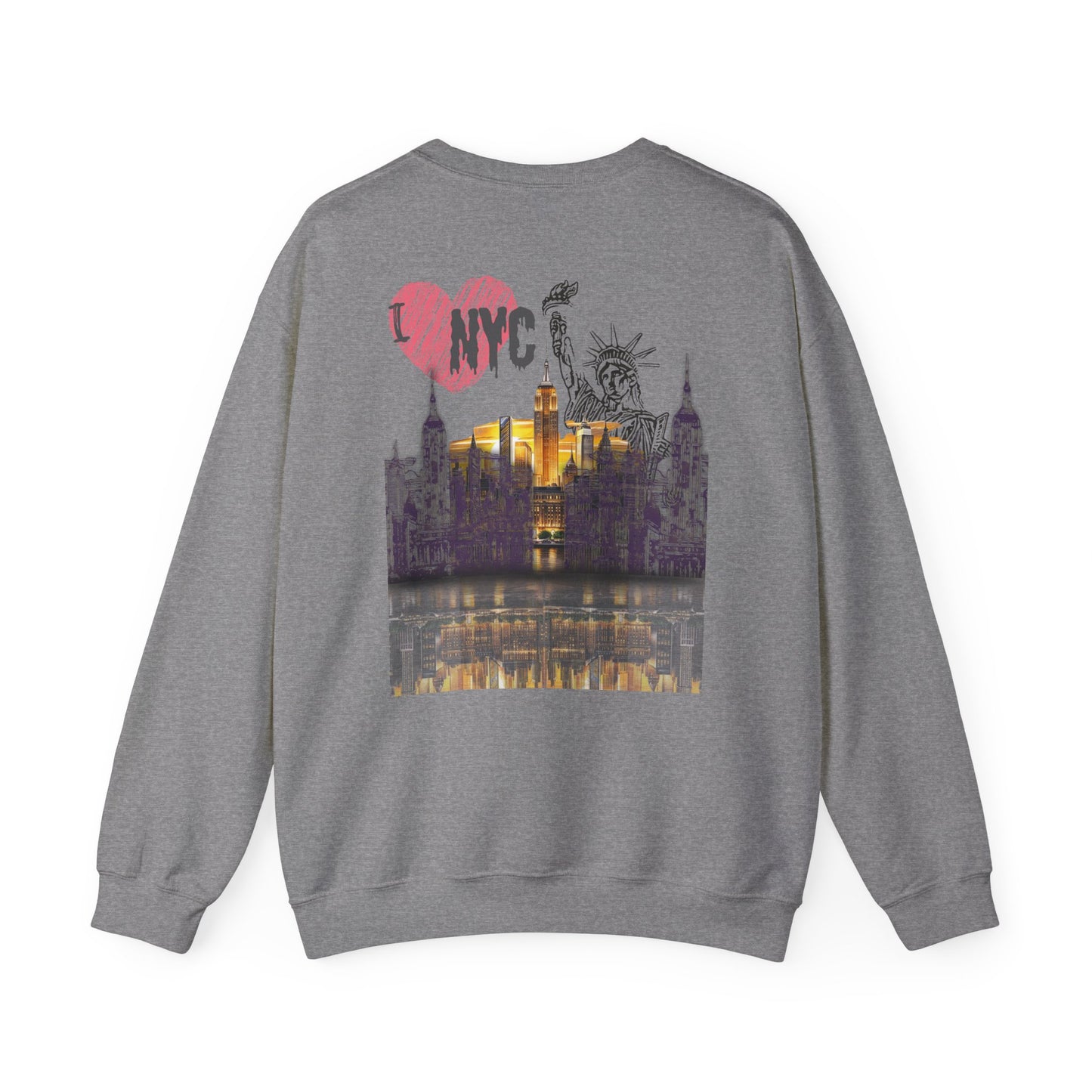 NYC Love Crewneck Sweatshirt - Unisex Heavy Blend™