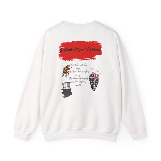 Grateful Vibes Crewneck Sweatshirt for Mindfulness