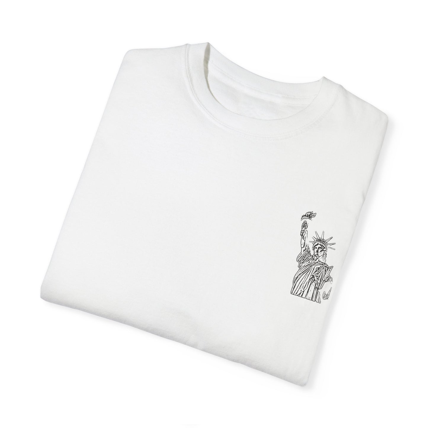 NYC Love Graphic Unisex T-Shirt - Retro Statue of Liberty Design