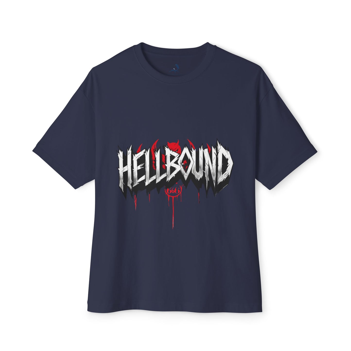 Unisex Oversized Boxy Tee - Hellbound & Awesome Graphic T-Shirt