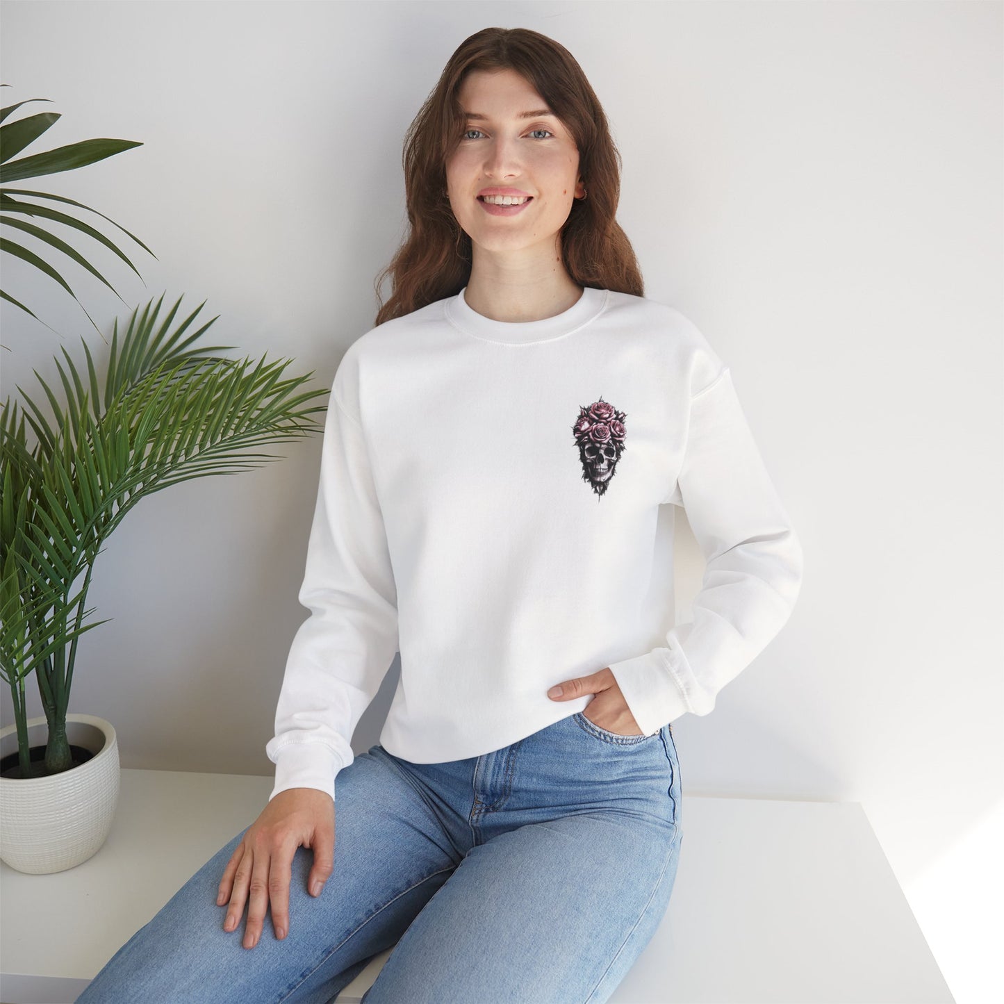 Grateful Vibes Crewneck Sweatshirt for Mindfulness