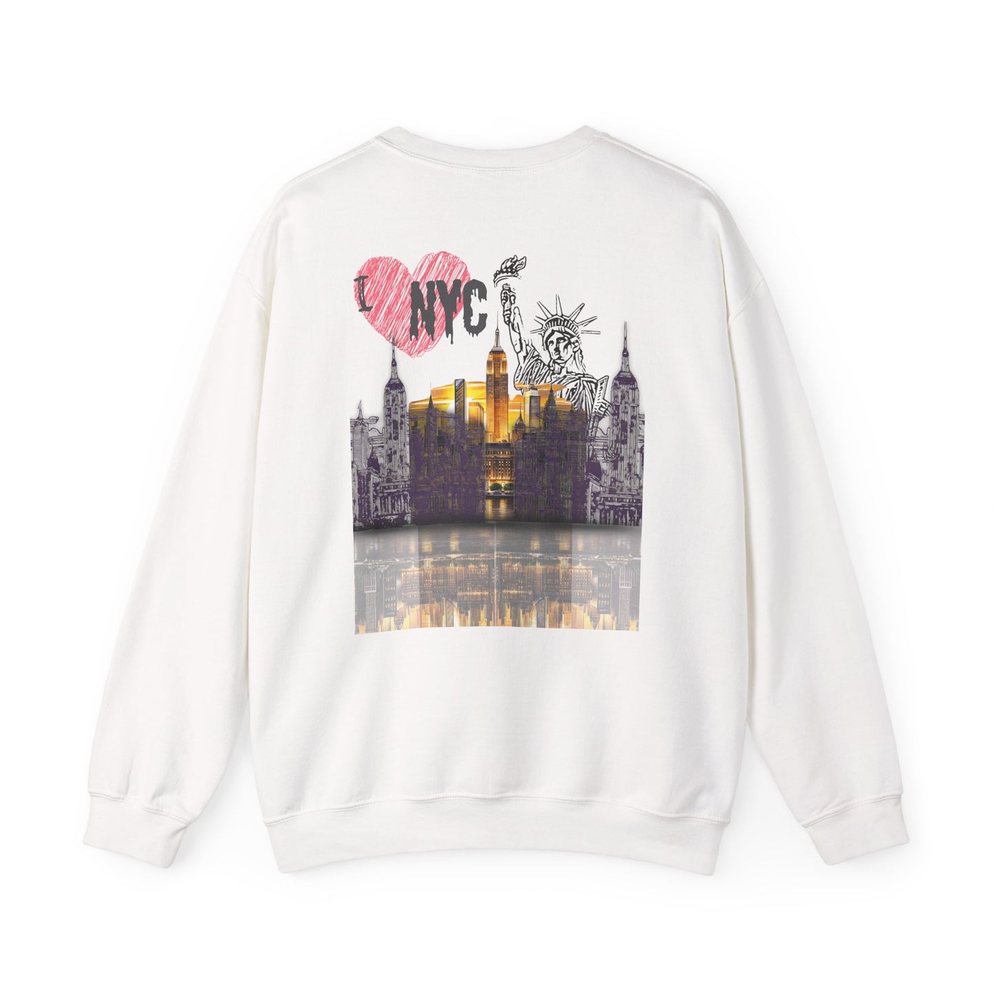 NYC Love Crewneck Sweatshirt - Unisex Heavy Blend™