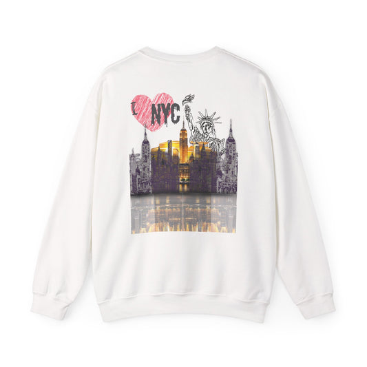 NYC Love Crewneck Sweatshirt - Unisex Heavy Blend™