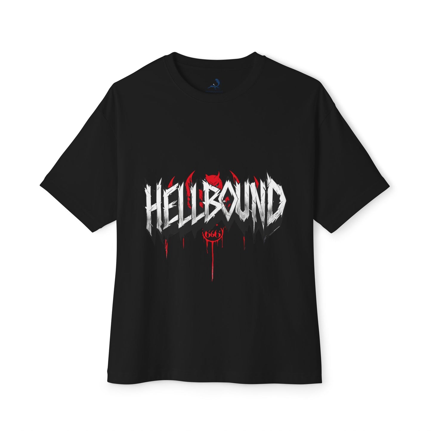 Unisex Oversized Boxy Tee - Hellbound & Awesome Graphic T-Shirt