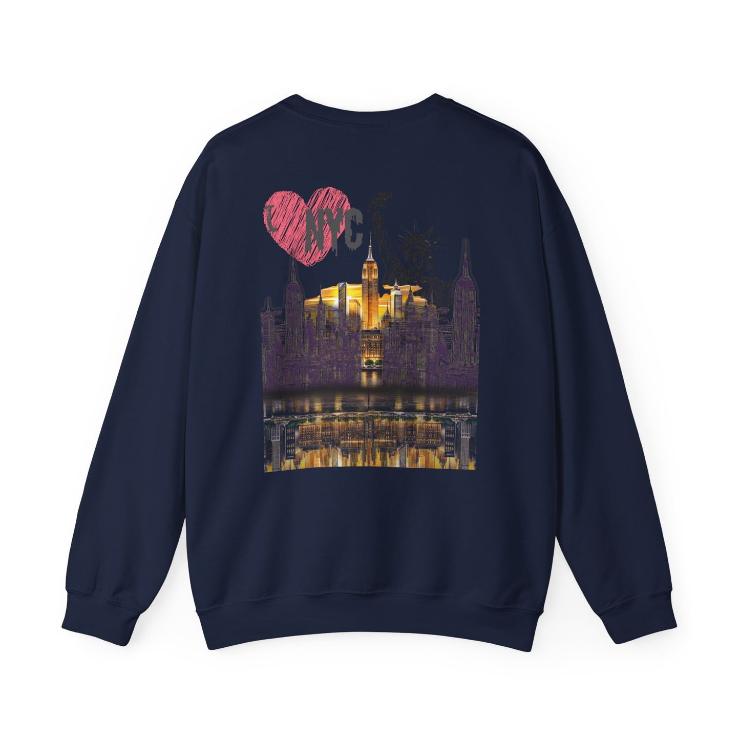 NYC Love Crewneck Sweatshirt - Unisex Heavy Blend™